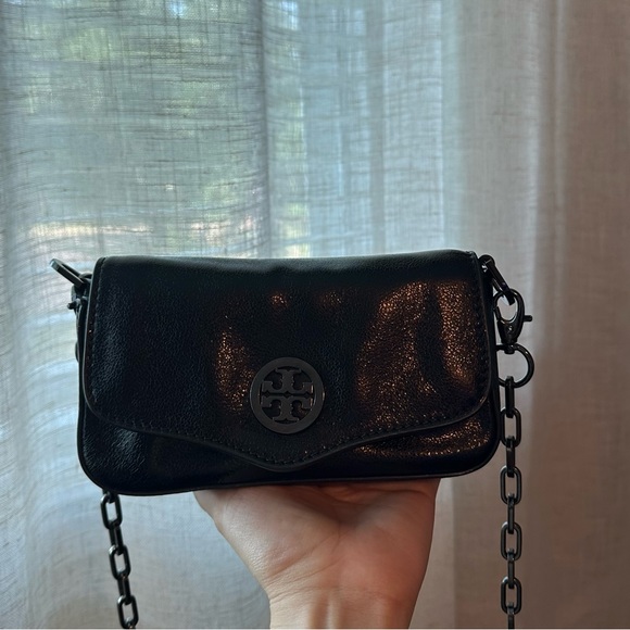 Black & gun metal Tory Burch Cross body ✨ - Picture 3 of 6